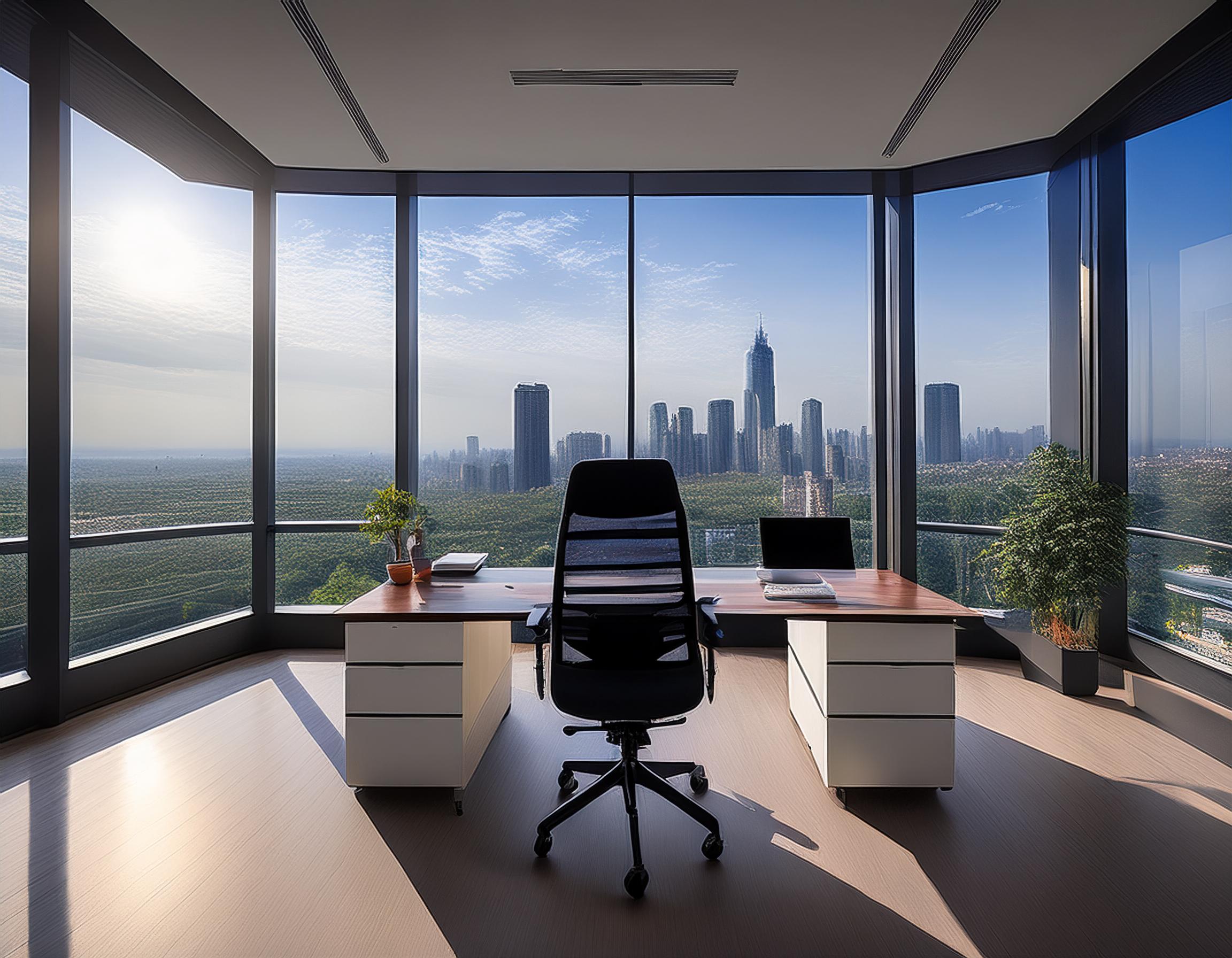 Elegantes Büro mit klassischem Design der Steuerkanzlei in Frankfurt am Main